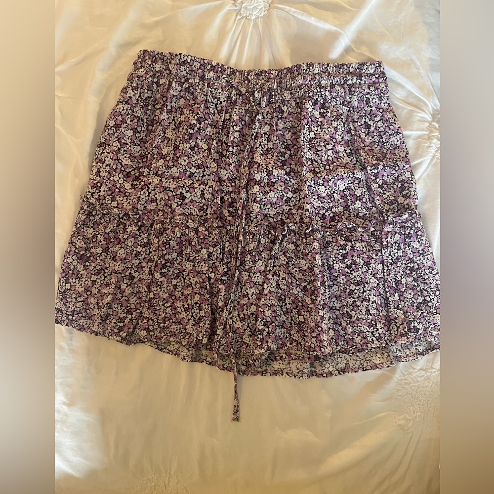 Zara floral skirt